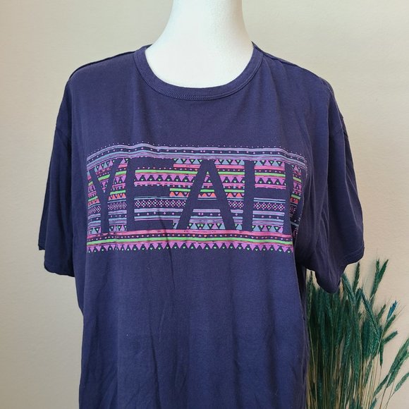 YEAH Aztec Print Western Graphic Tee - Picture 2 of 8